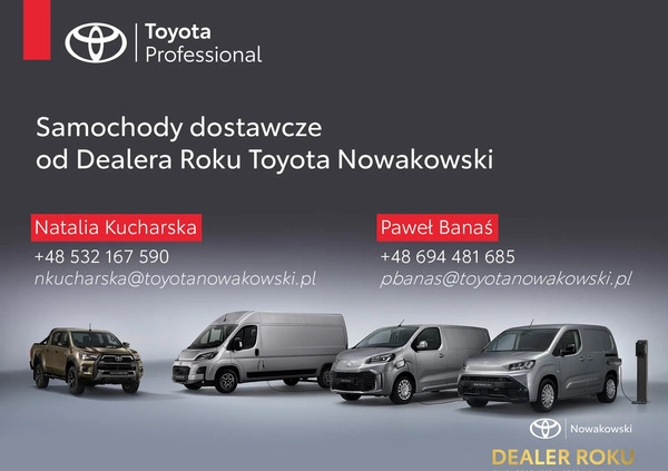 Toyota Proace City Verso cena 142100 przebieg: 5, rok produkcji 2023 z Wąchock małe 92